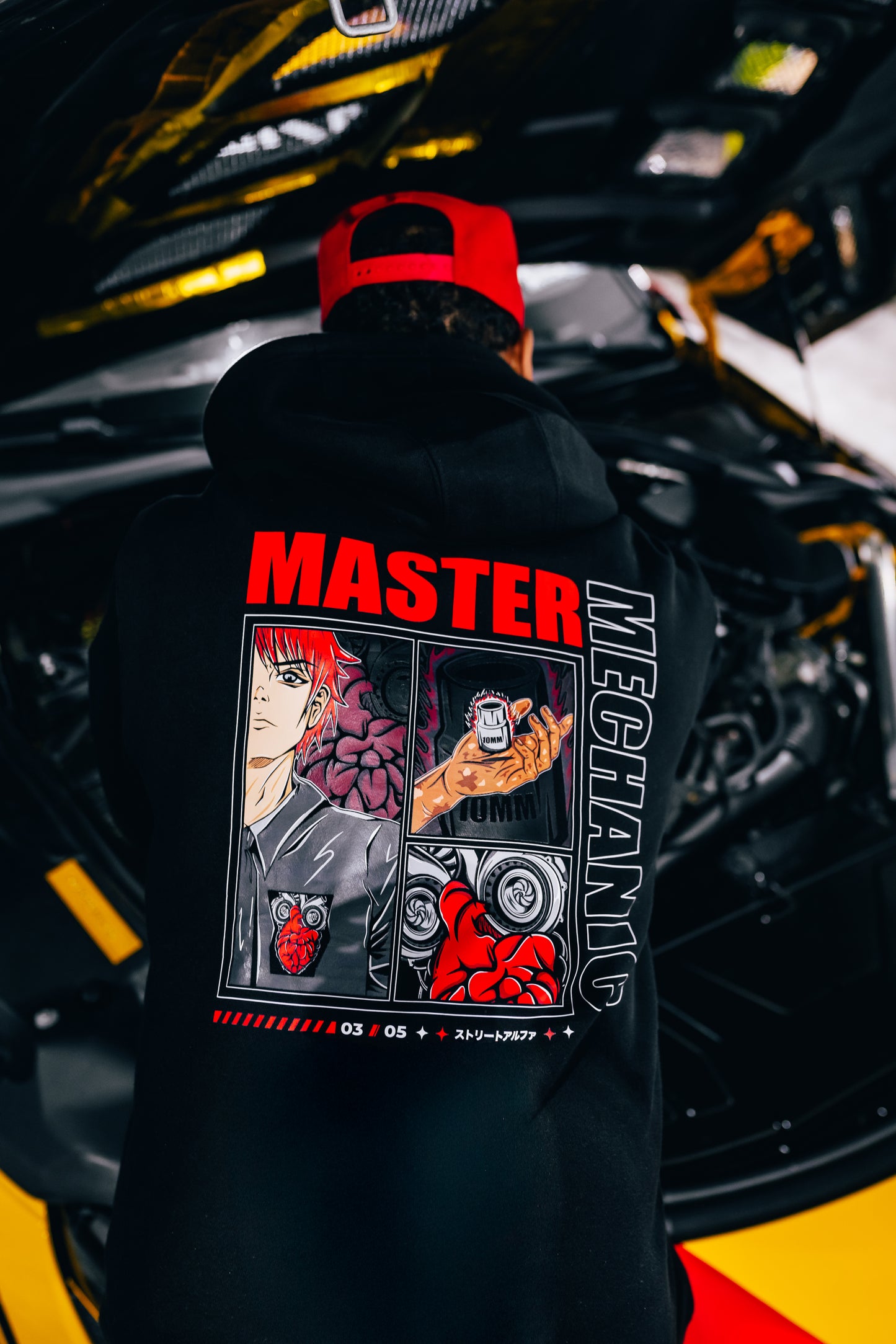 MASTER MECHANIC MANGA HOODIE