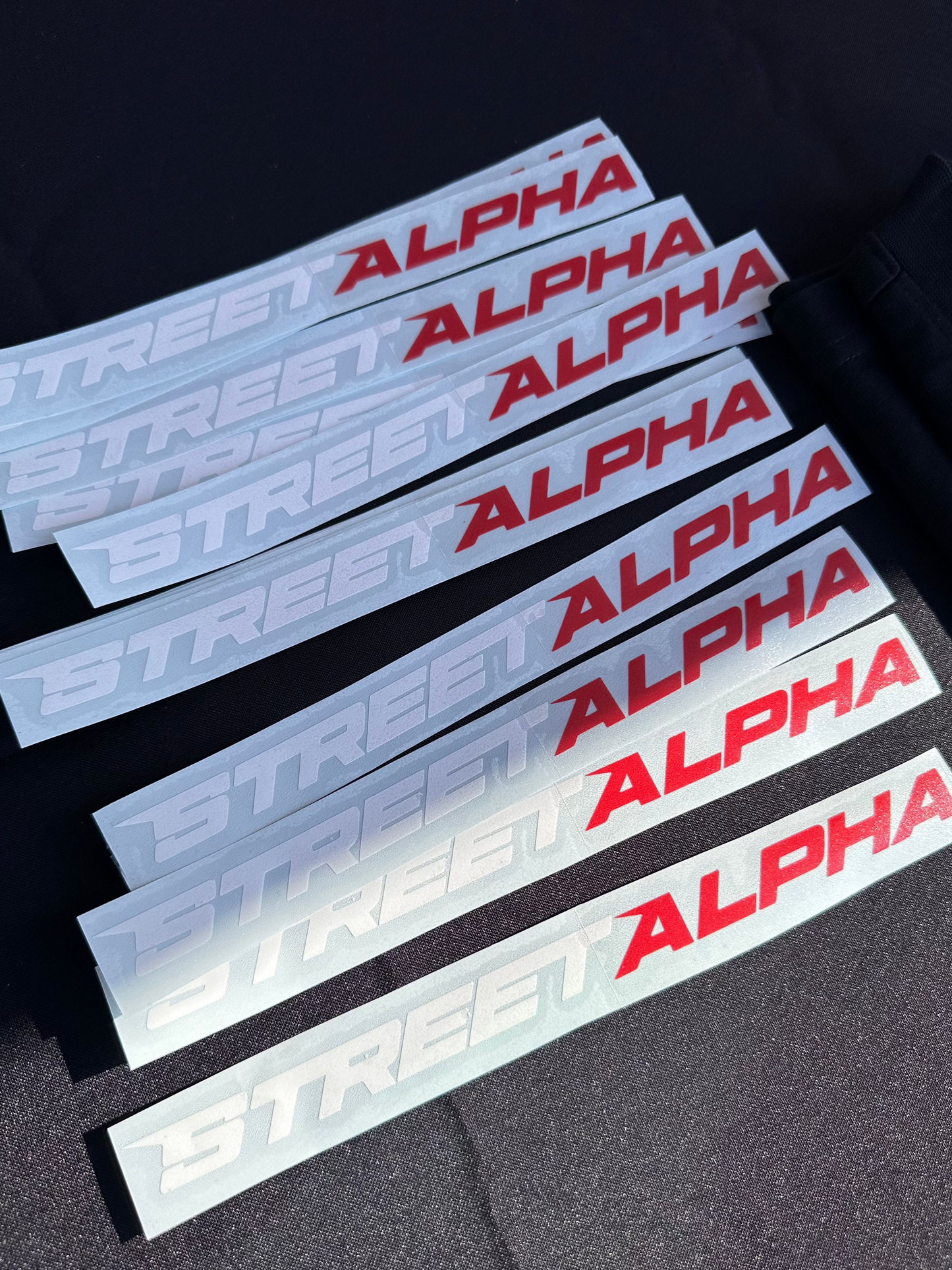STREET ALPHA DECAL STICKER