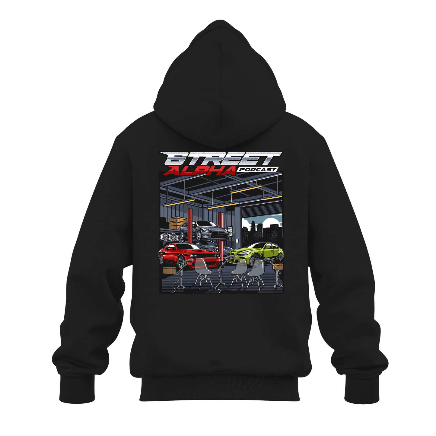 STREET ALPHA PODCAST SET HOODIE