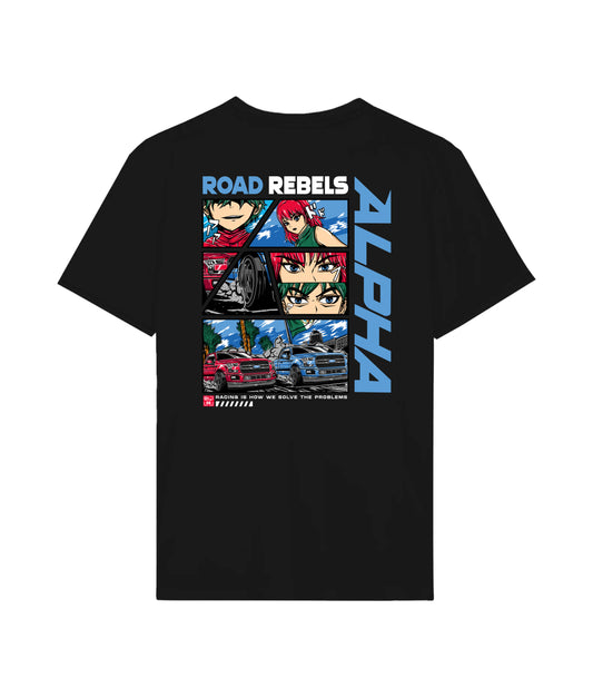 ROAD REBELS MANGA T-SHIRT