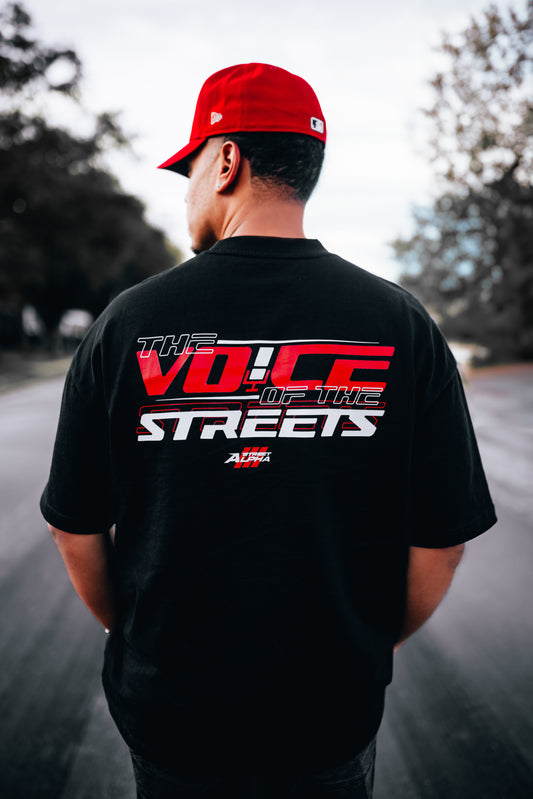 THE VOICE OF THE STREETS OVERSIZED TEE