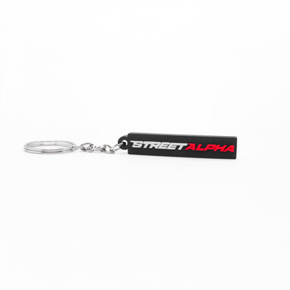 STREET ALPHA LOGO KEYCHAIN