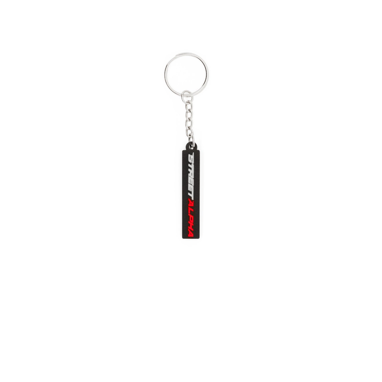 STREET ALPHA LOGO KEYCHAIN