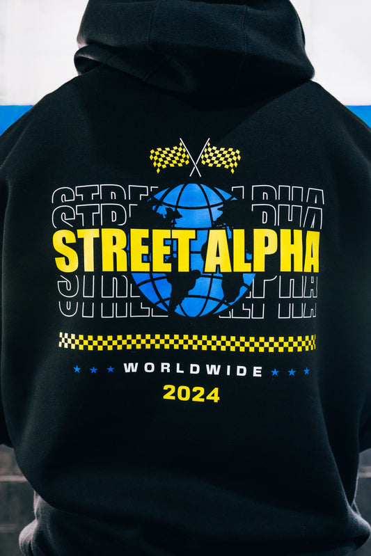 STREET ALPHA WORLDWIDE HOODIE