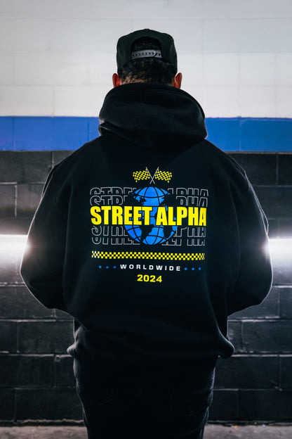 STREET ALPHA WORLDWIDE HOODIE