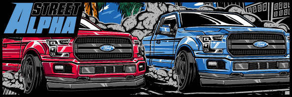 F-150 MANGA STICKER