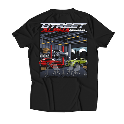 STREET ALPHA PODCAST SET TEE