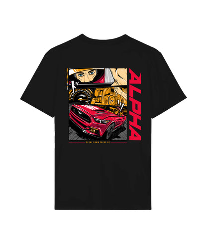 MUSTANG MANGA T-SHIRT