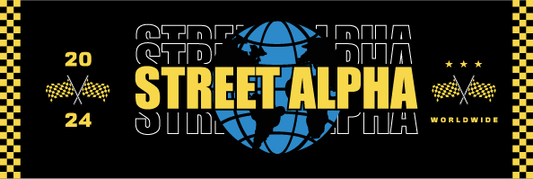 STREET ALPHA WORLDWIDE STICKER