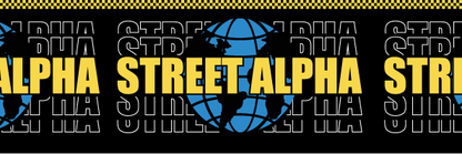 STREET ALPHA WORLDWIDE STICKER